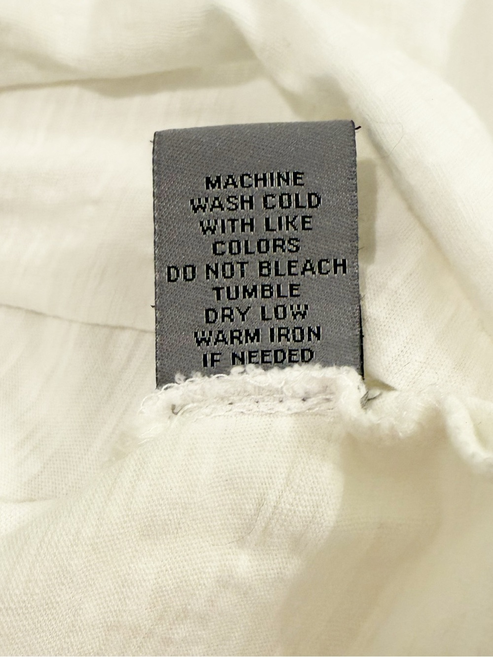 White Draped Open Front Cardigan - Picture 5 of 6